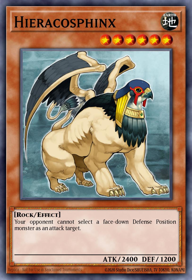 Hieracosphinx Yu-Gi-Oh card