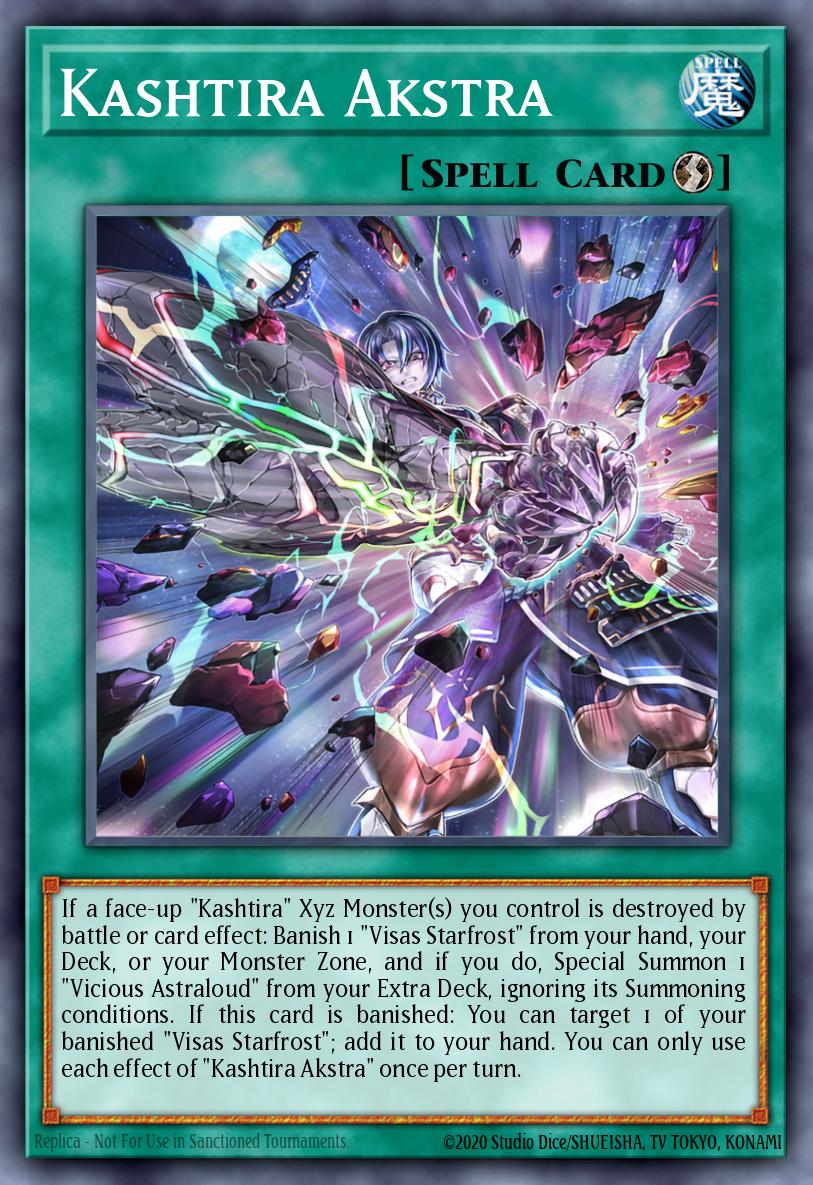 Kashtira Akstra Yu-Gi-Oh card