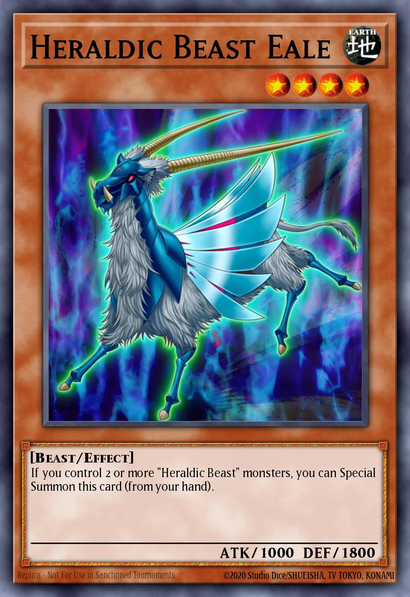 Heraldic Beast Eale Yu-Gi-Oh card