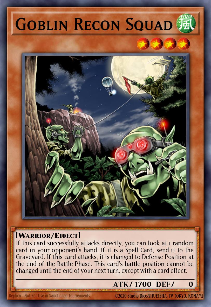 Goblin Recon Squad Yu-Gi-Oh card