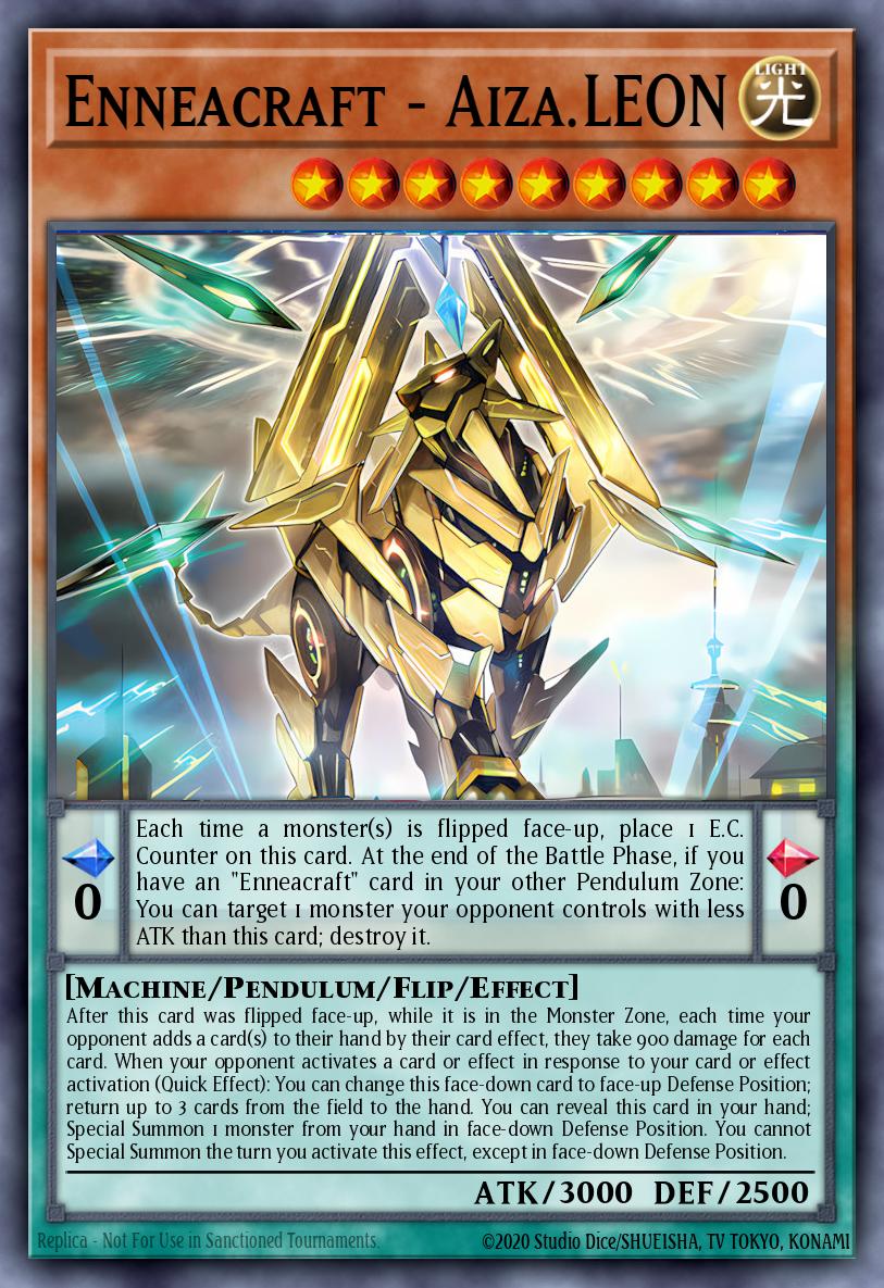 Enneacraft - Aiza.LEON Yu-Gi-Oh card