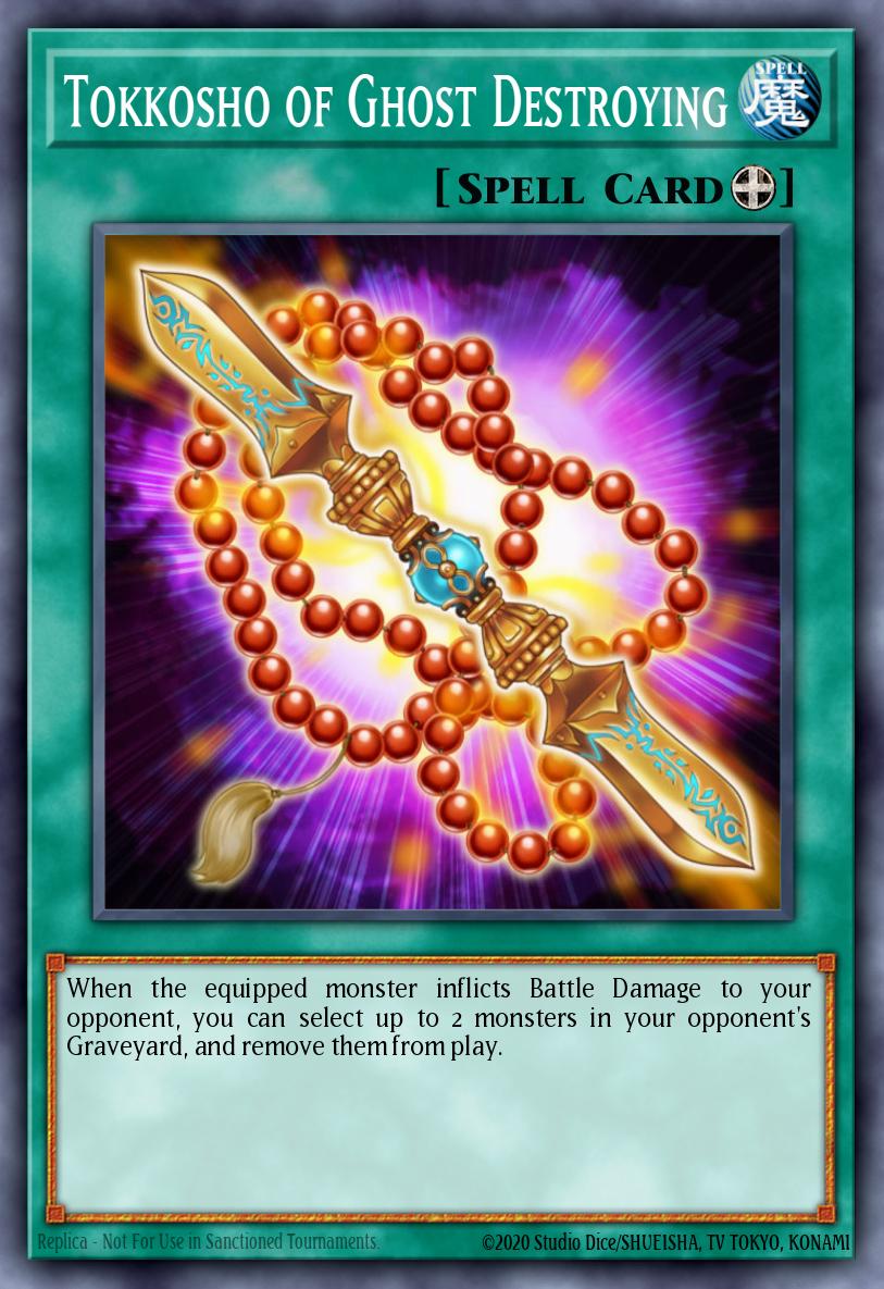 Tokkosho of Ghost Destroying Yu-Gi-Oh card