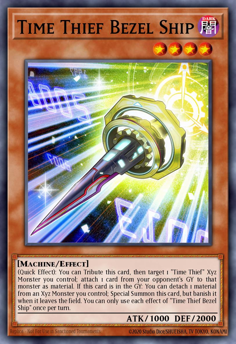 Time Thief Bezel Ship Yu-Gi-Oh card