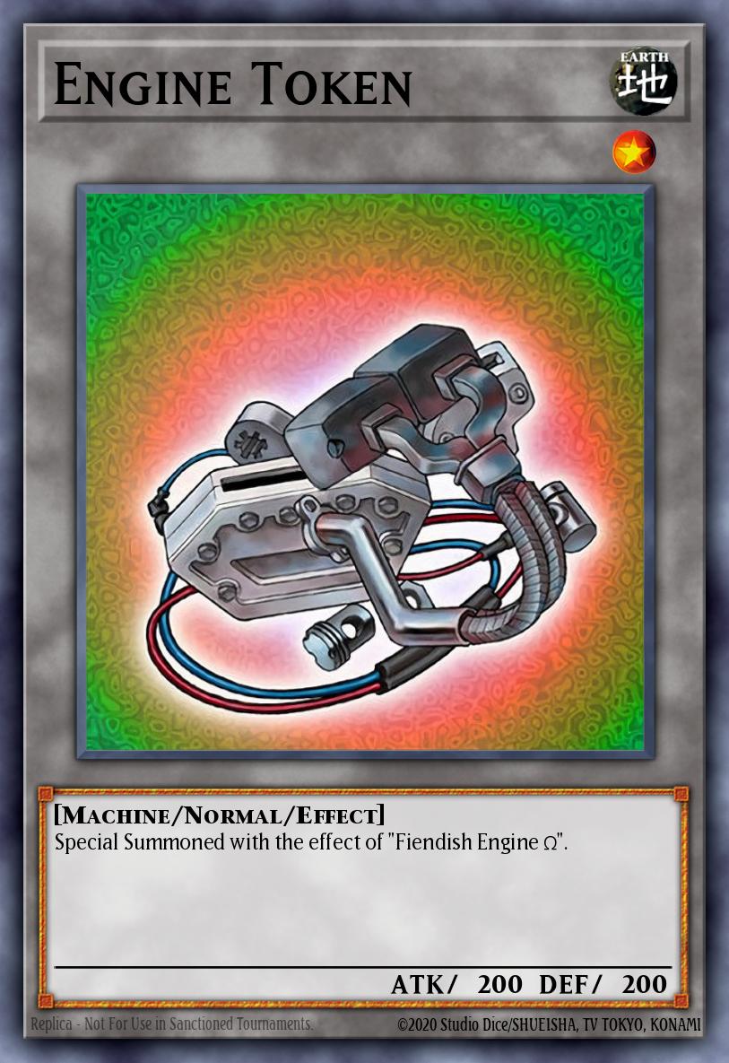 Engine Token Yu-Gi-Oh card