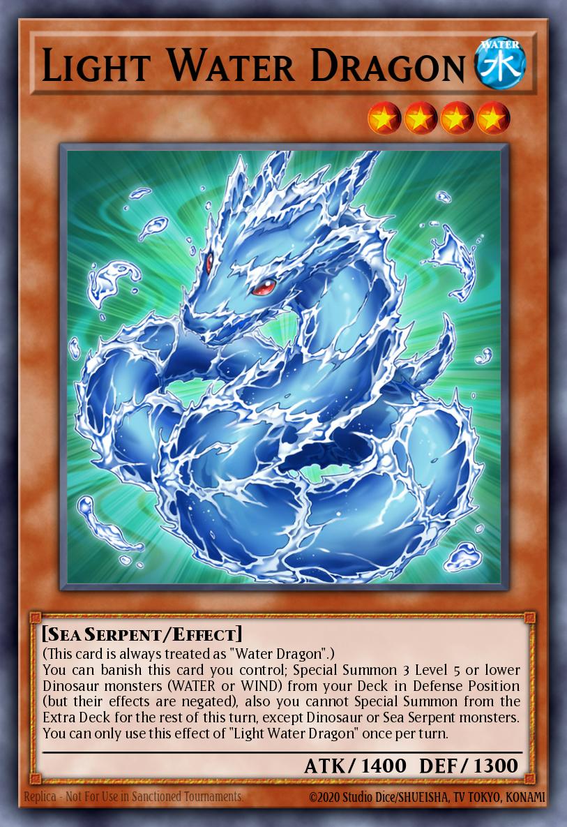 Light Water Dragon Yu-Gi-Oh card