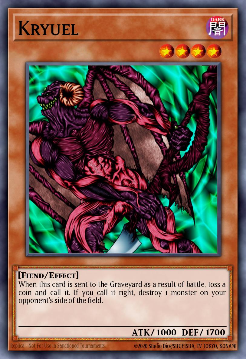Kryuel Yu-Gi-Oh card