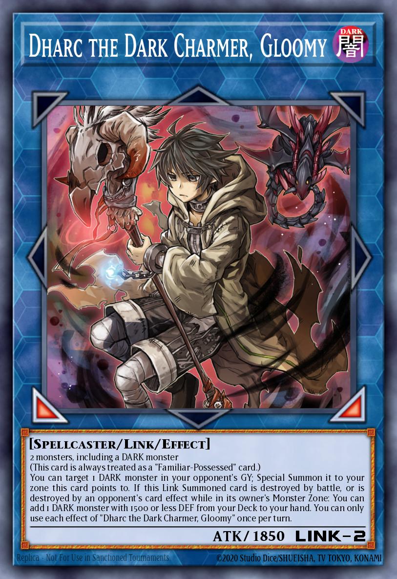 Dharc the Dark Charmer, Gloomy Yu-Gi-Oh card
