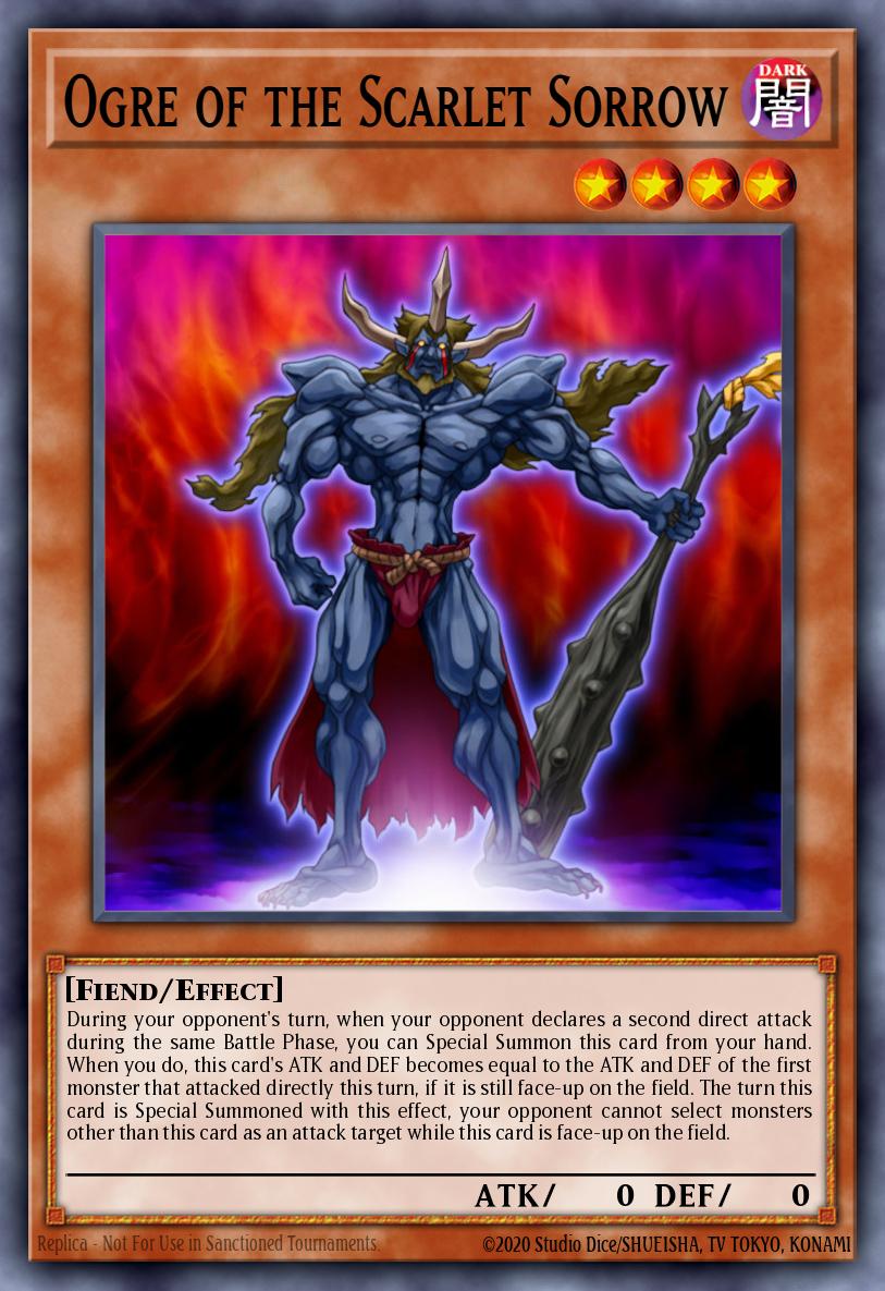 Ogre of the Scarlet Sorrow Yu-Gi-Oh card