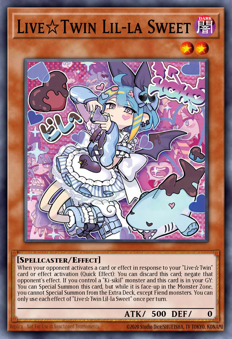 Live☆Twin Lil-la Sweet Yu-Gi-Oh card