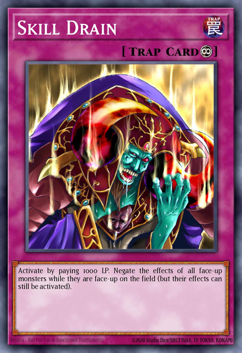 Skill Drain Yu-Gi-Oh card