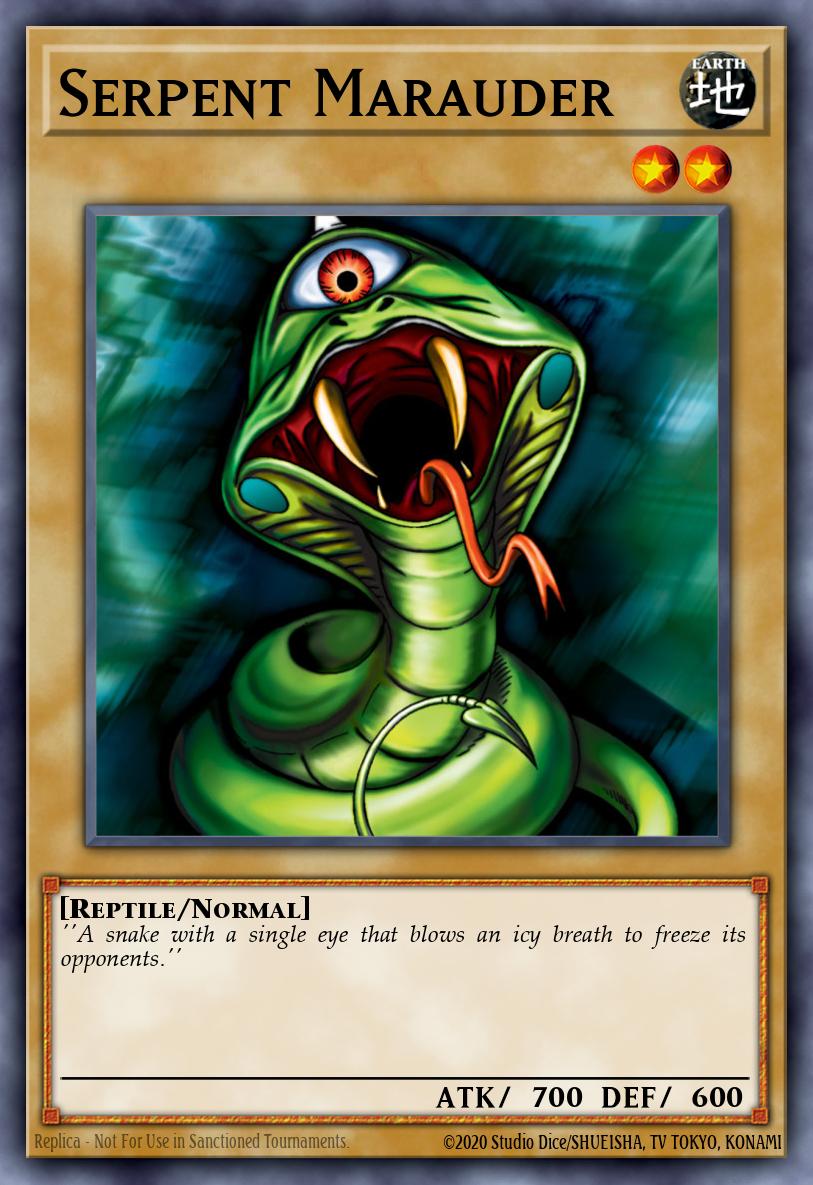 Serpent Marauder Yu-Gi-Oh card