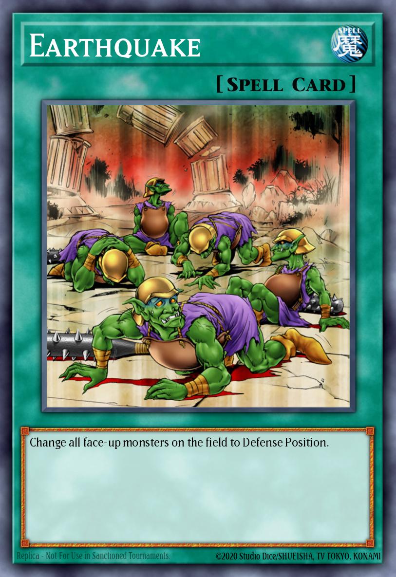 Earthquake Yu-Gi-Oh card