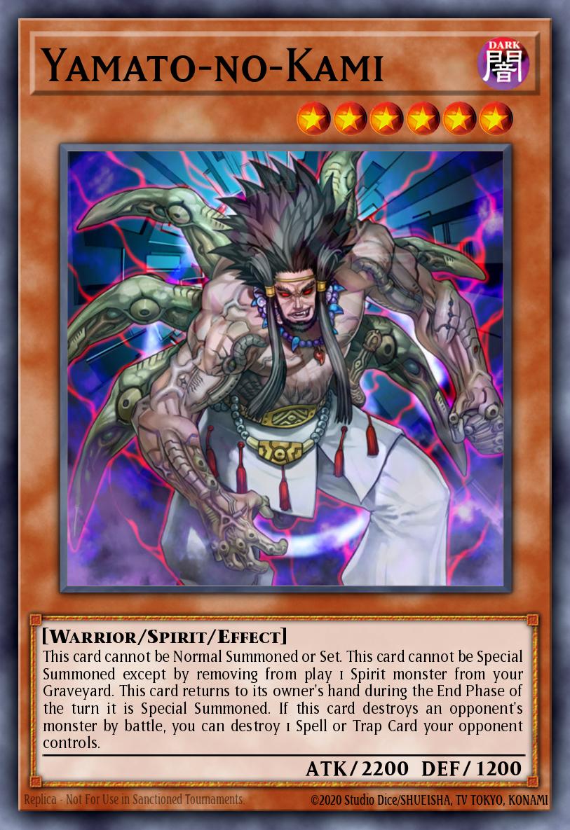 Yamato-no-Kami Yu-Gi-Oh card