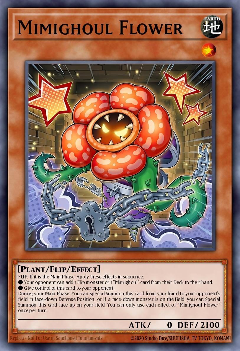 Mimighoul Flower Yu-Gi-Oh card