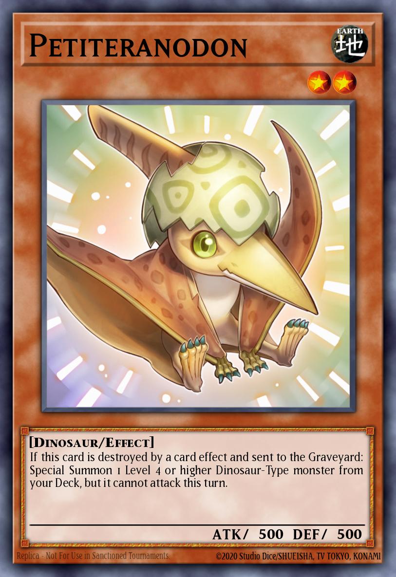 Petiteranodon Yu-Gi-Oh card