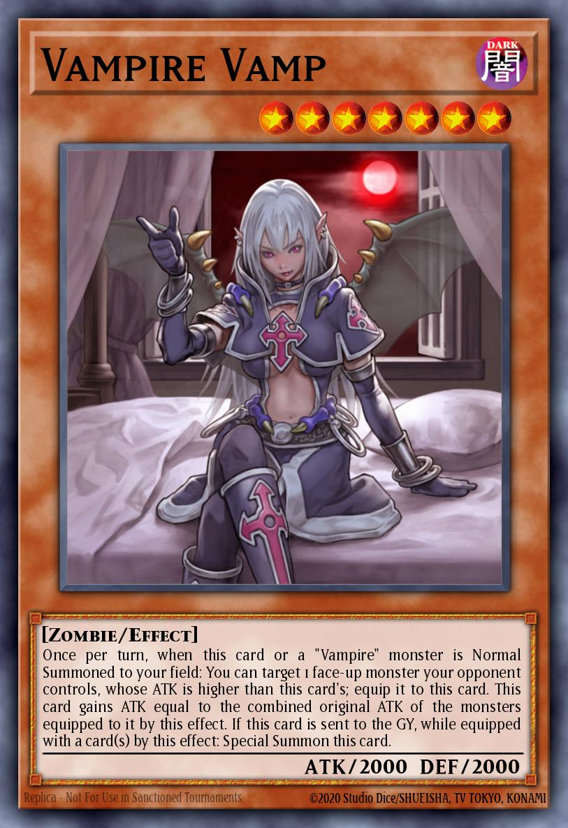Vampire Vamp Yu-Gi-Oh card
