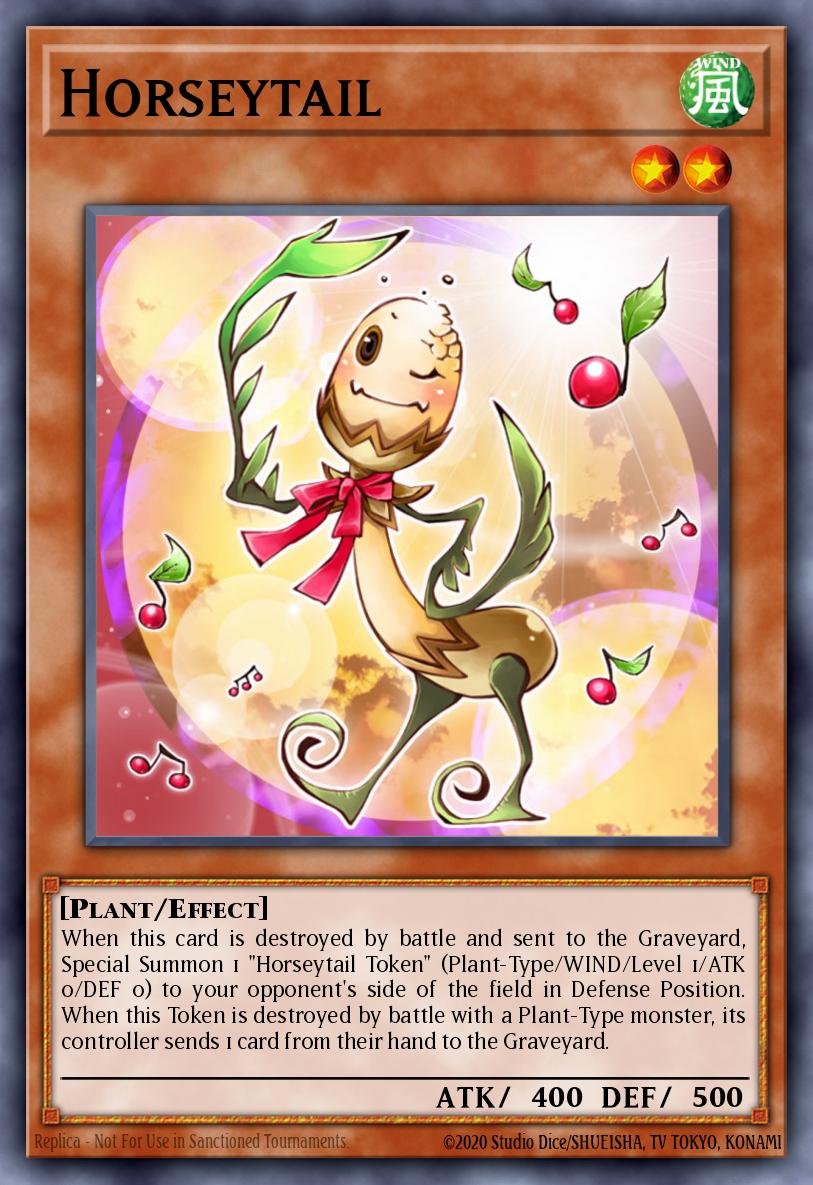 Horseytail Yu-Gi-Oh card