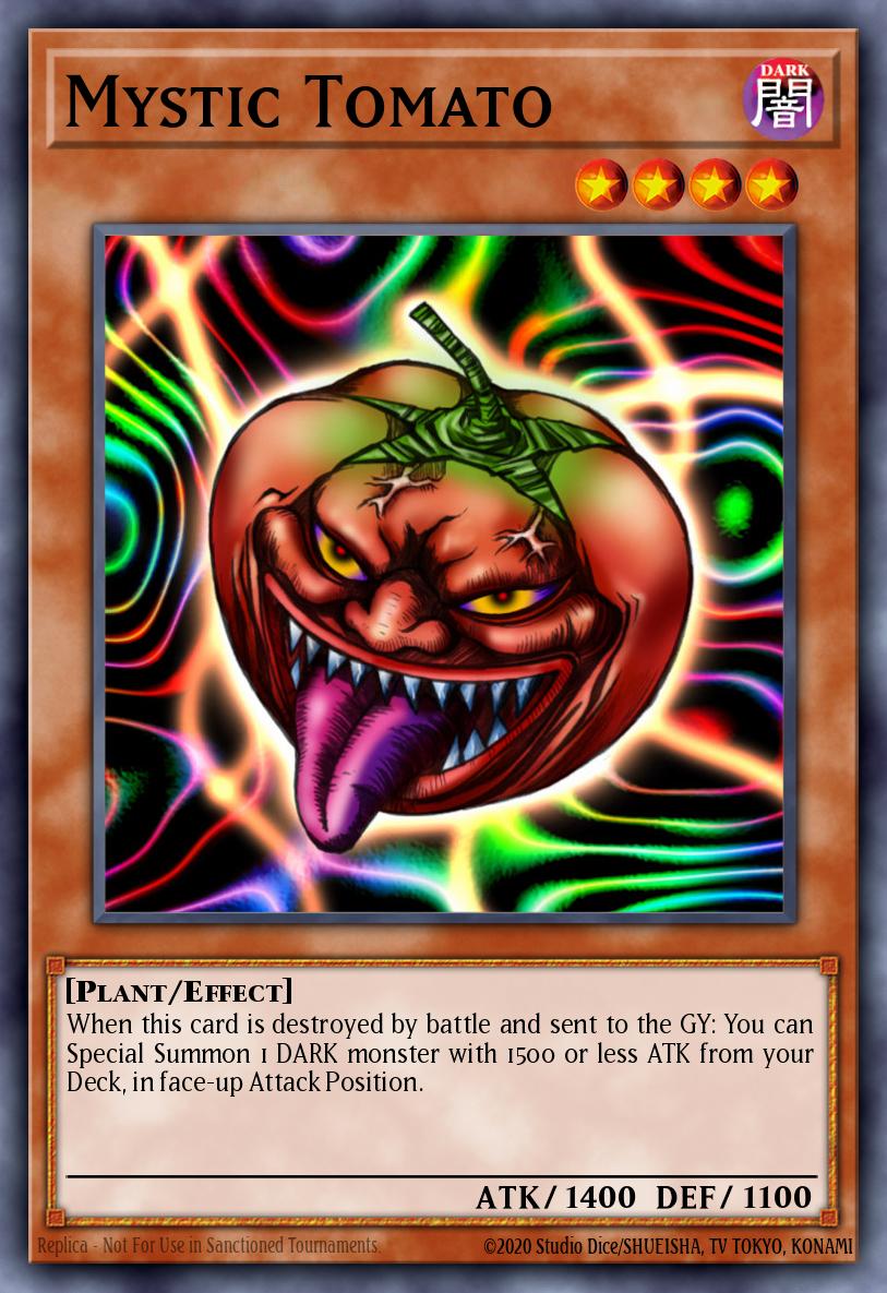 Mystic Tomato Yu-Gi-Oh card