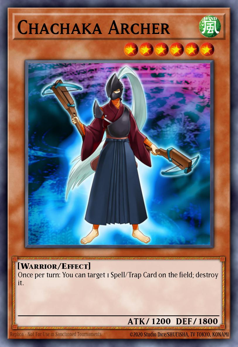 Chachaka Archer Yu-Gi-Oh card