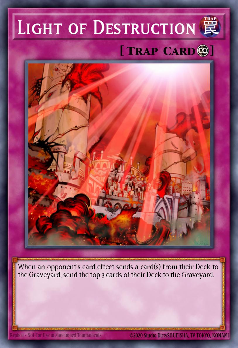Light of Destruction Yu-Gi-Oh card