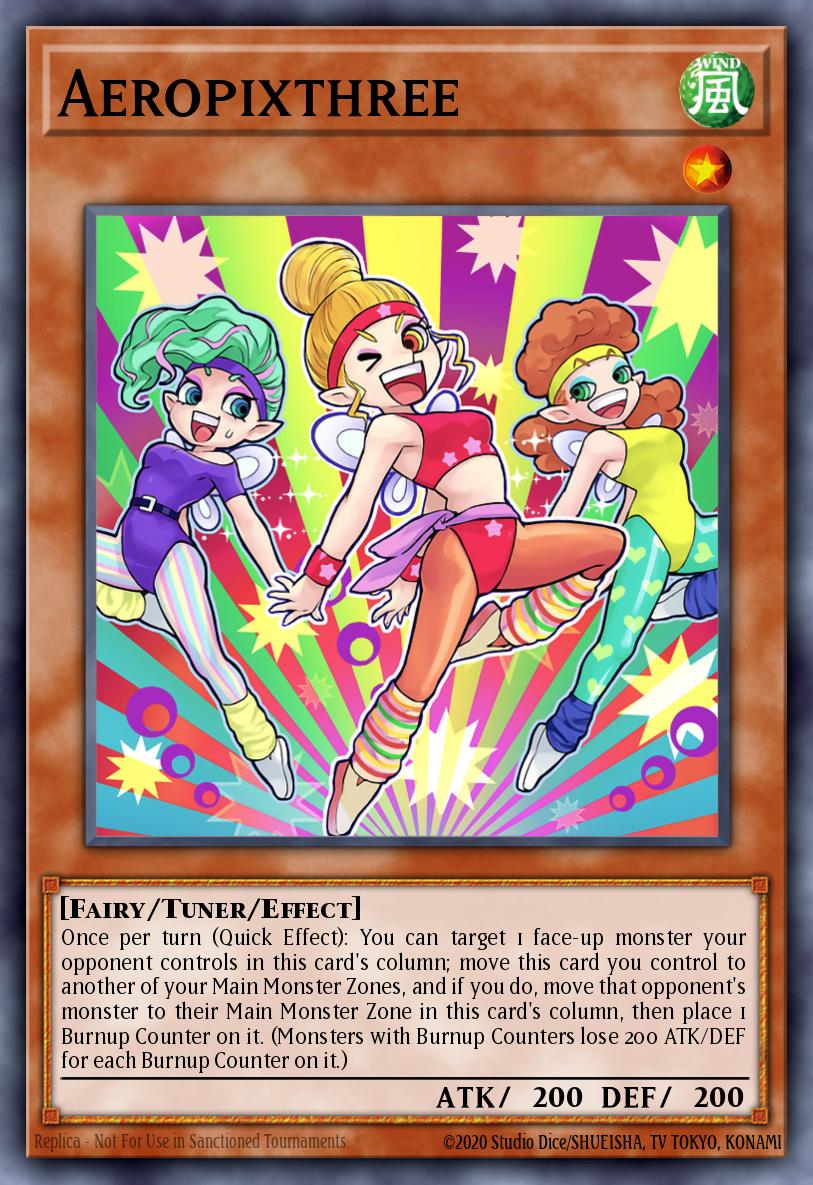 Aeropixthree Yu-Gi-Oh card