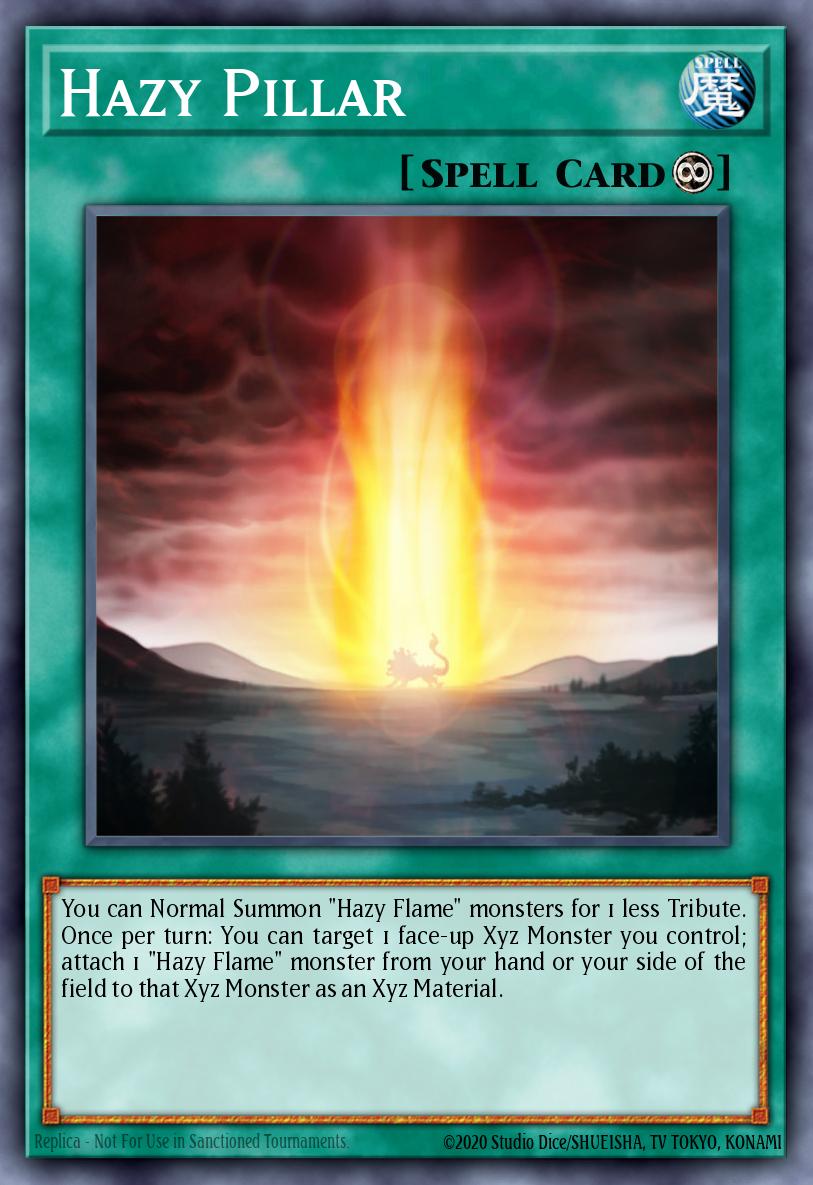 Hazy Pillar Yu-Gi-Oh card