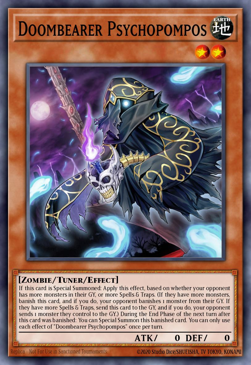 Doombearer Psychopompos Yu-Gi-Oh card