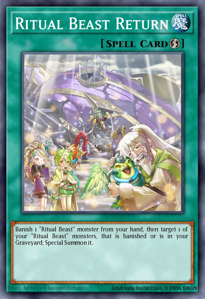 Ritual Beast Return Yu-Gi-Oh card