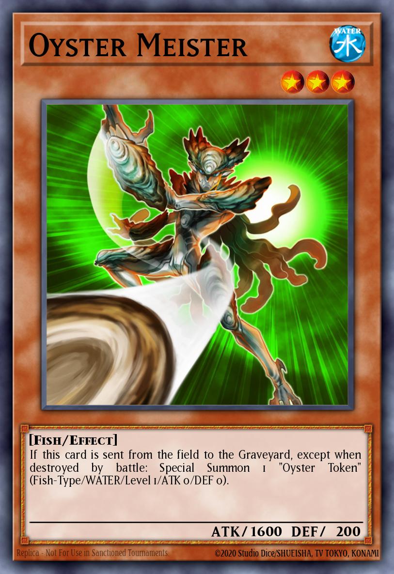 Oyster Meister Yu-Gi-Oh card