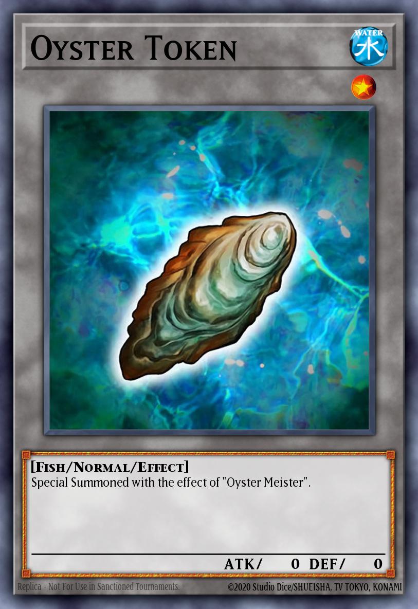 Oyster Token Yu-Gi-Oh card