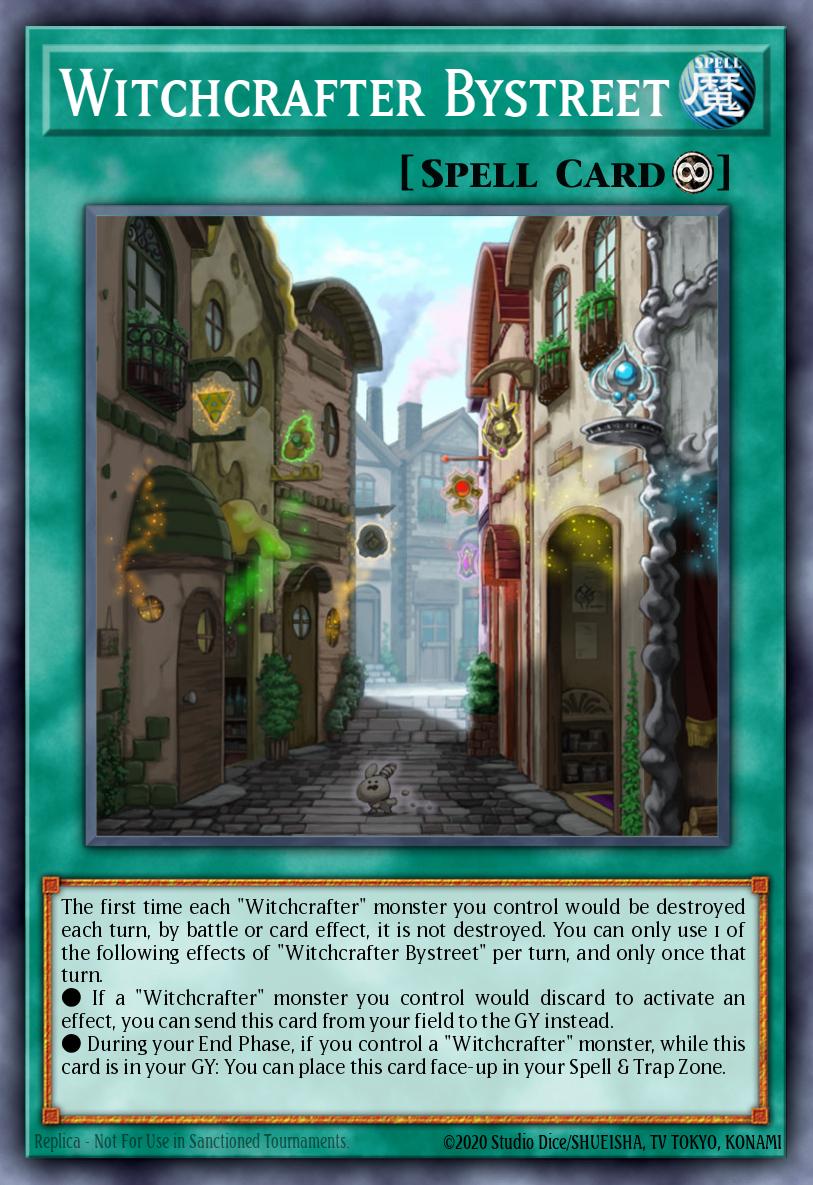Witchcrafter Bystreet Yu-Gi-Oh card