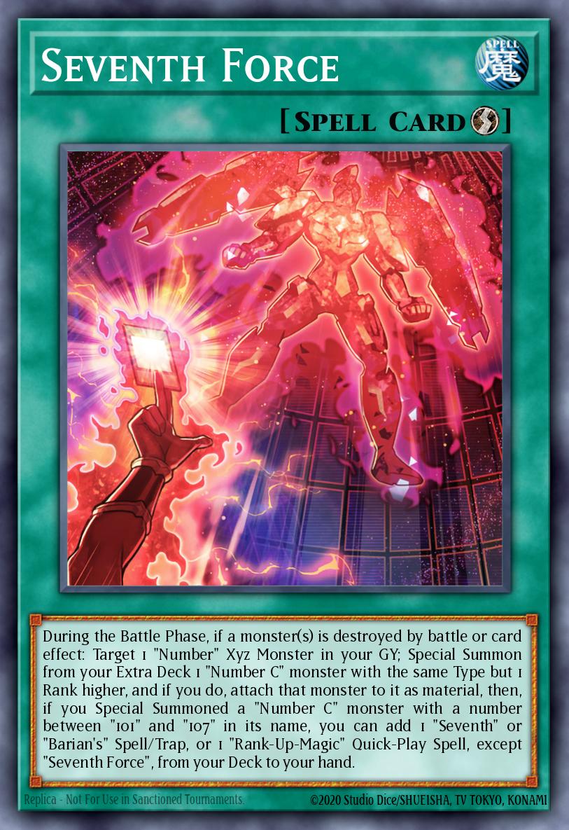 Seventh Force Yu-Gi-Oh card
