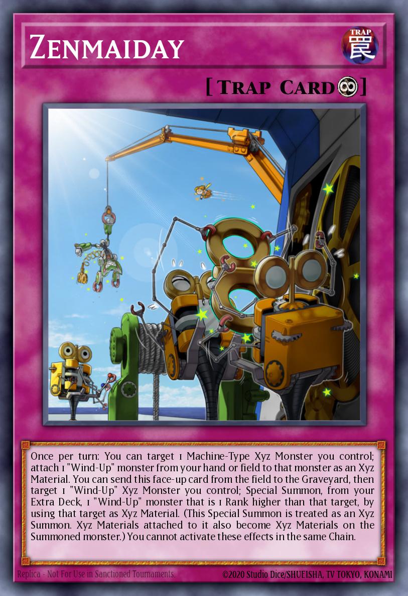 Zenmaiday Yu-Gi-Oh card