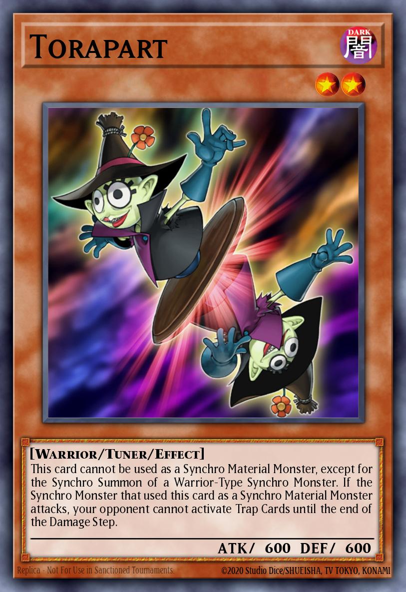 Torapart Yu-Gi-Oh card