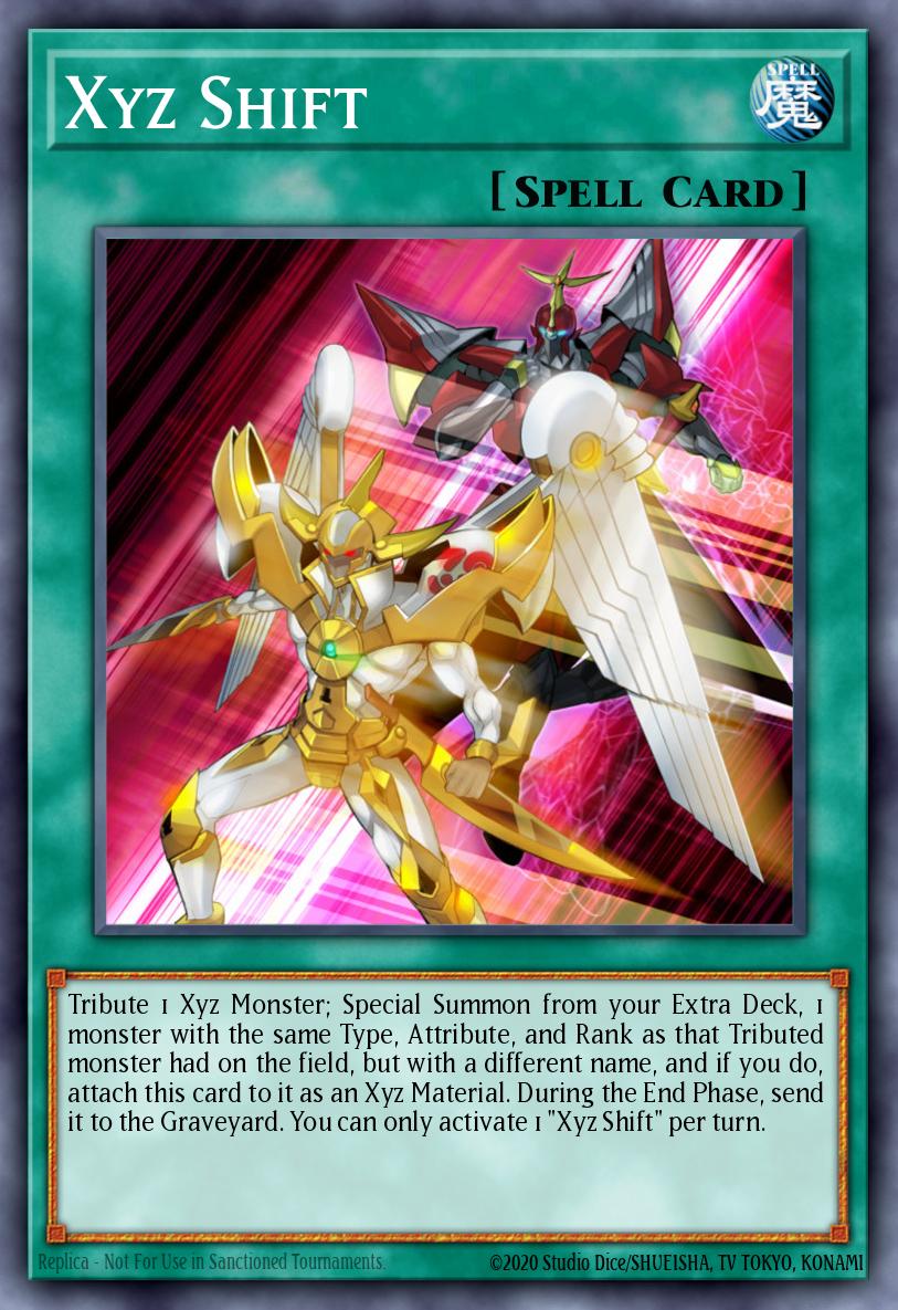 Xyz Shift Yu-Gi-Oh card