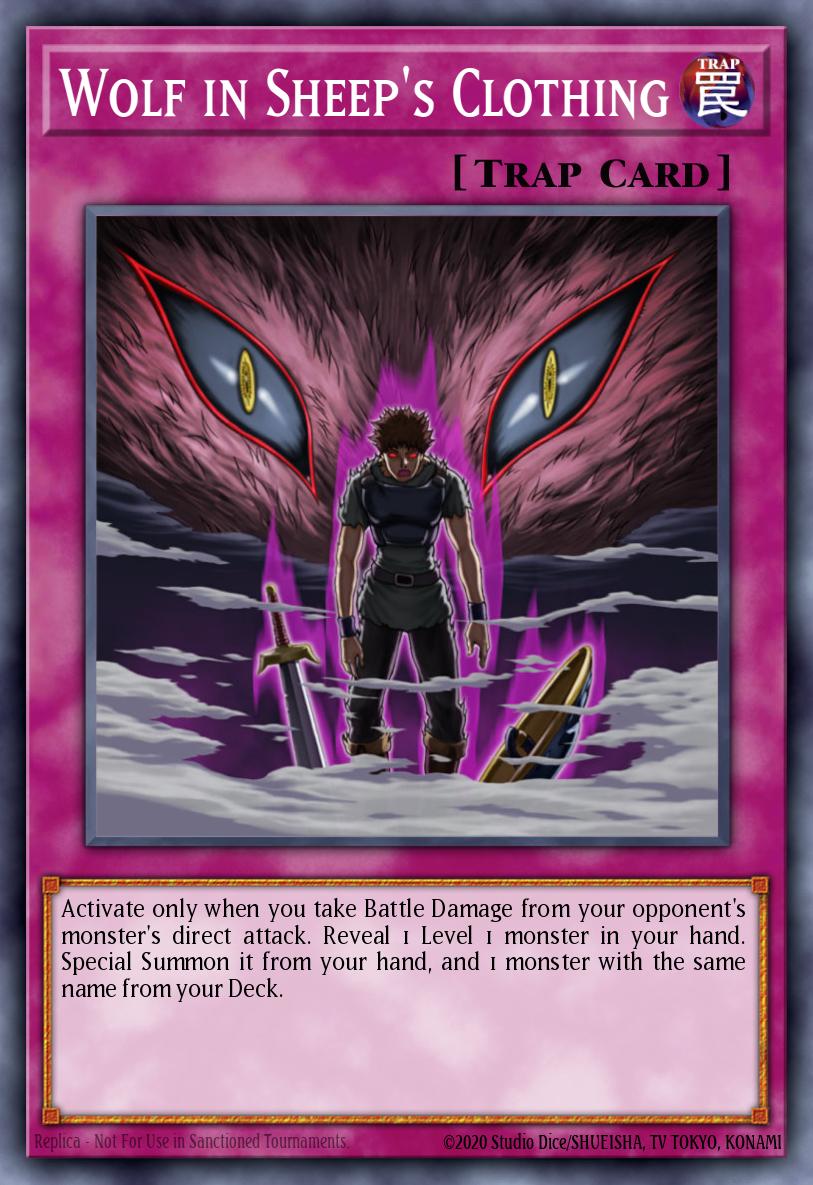 Wolf in Sheep's Clothing Yu-Gi-Oh card
