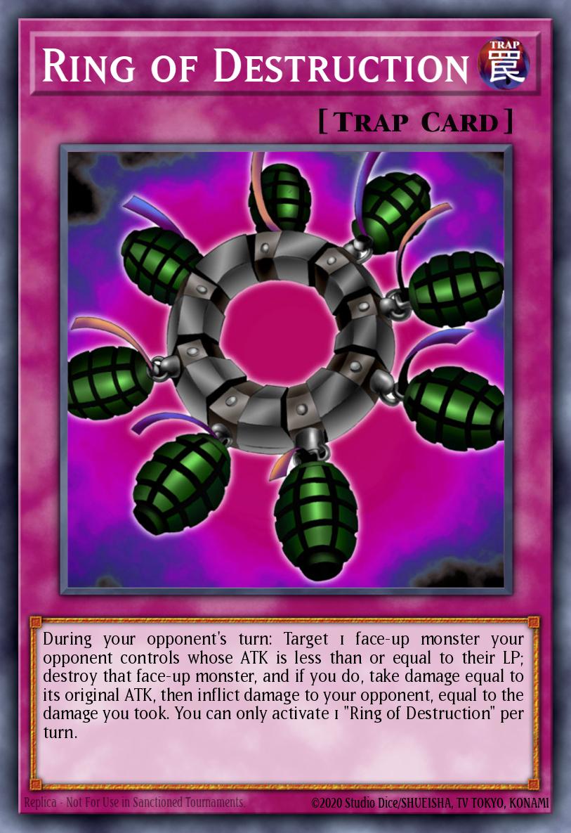 Ring of Destruction Yu-Gi-Oh card