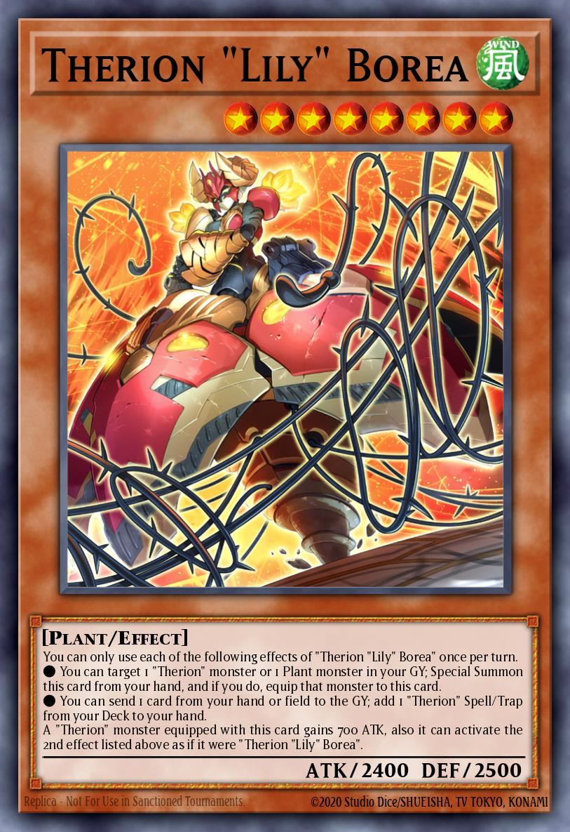 Therion "Lily" Borea Yu-Gi-Oh card