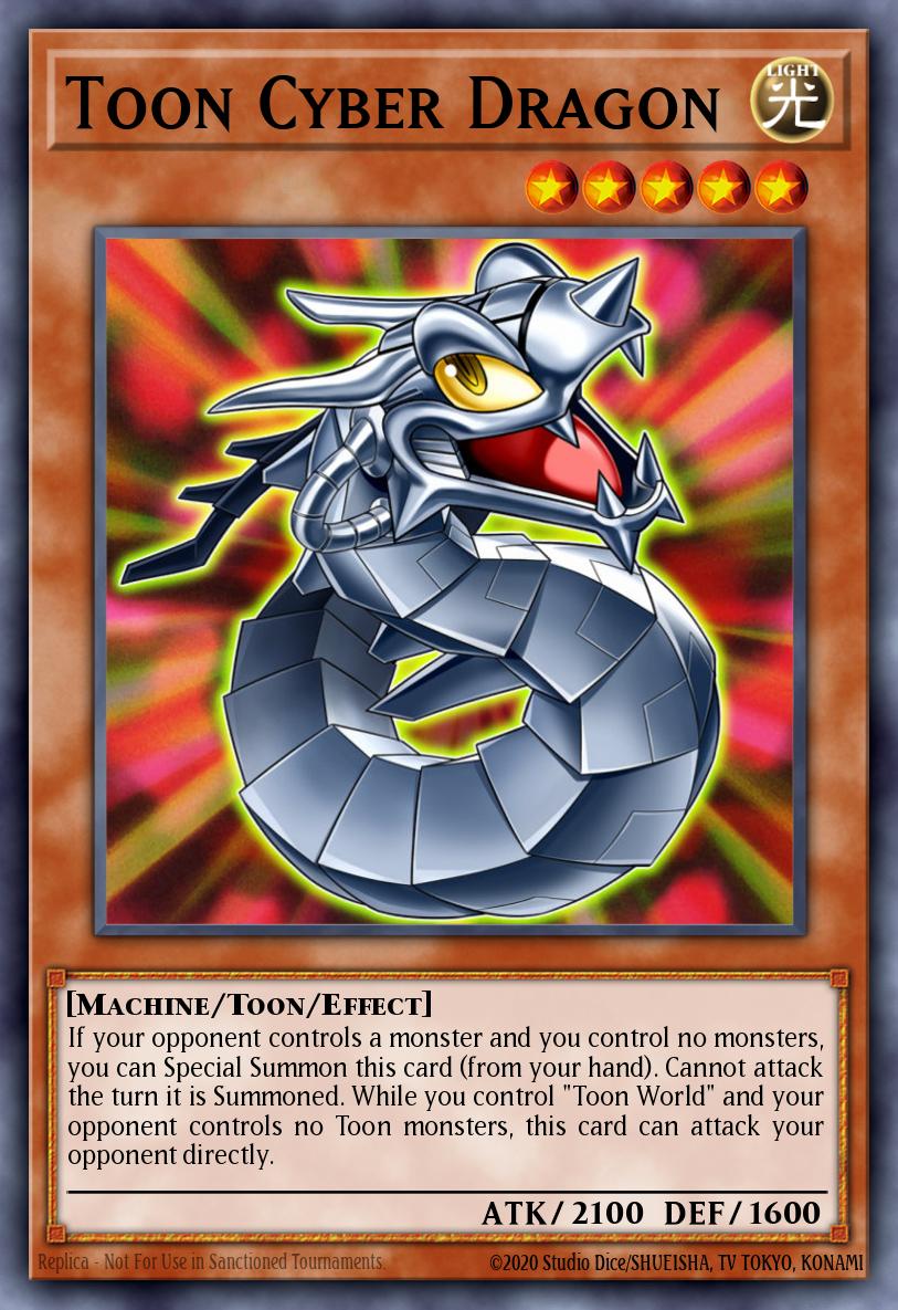 Toon Cyber Dragon Yu-Gi-Oh card