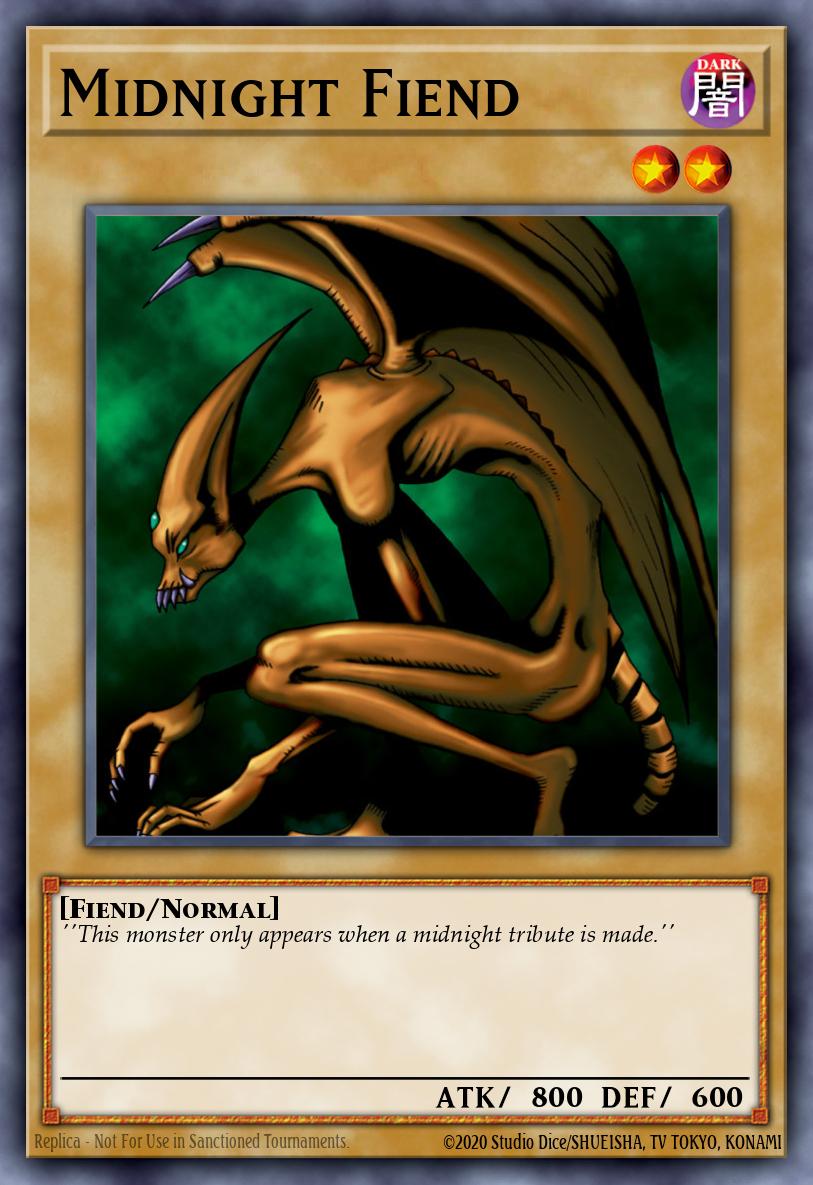 Midnight Fiend Yu-Gi-Oh card
