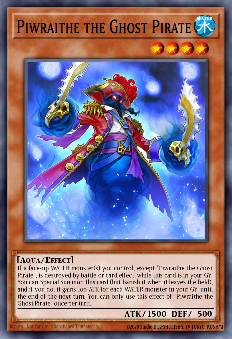 Piwraithe the Ghost Pirate Yu-Gi-Oh card