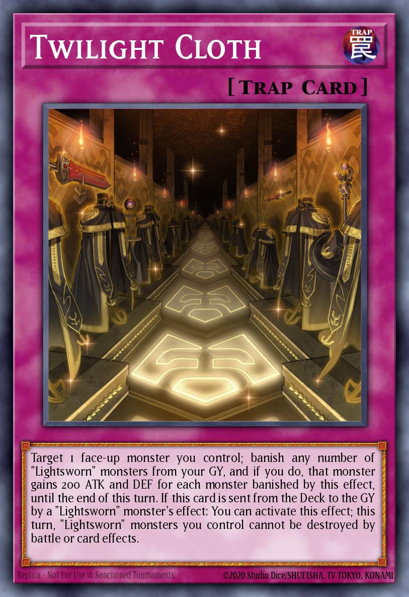 Twilight Cloth Yu-Gi-Oh card