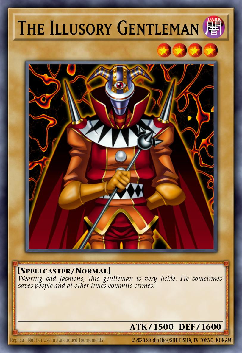 The Illusory Gentleman Yu-Gi-Oh card