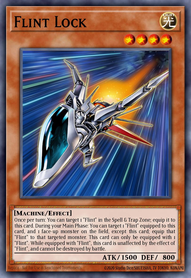 Flint Lock Yu-Gi-Oh card