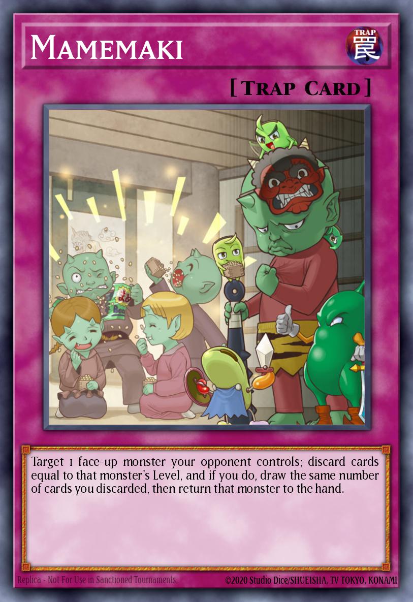 Mamemaki Yu-Gi-Oh card