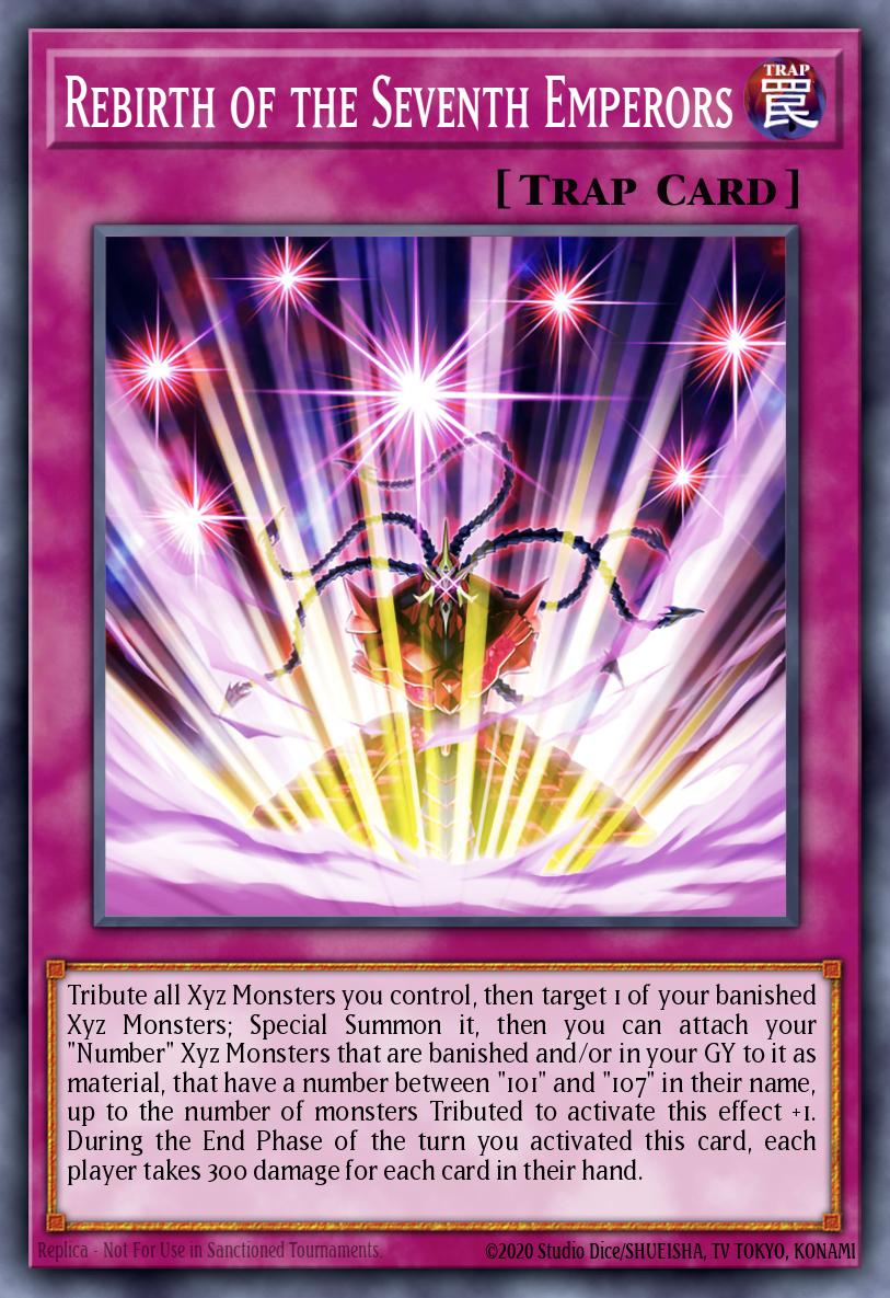 Rebirth of the Seventh Emperors Yu-Gi-Oh card
