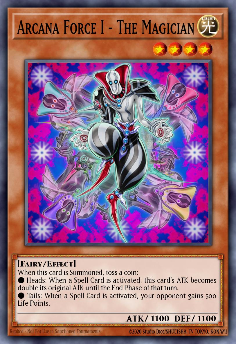 Arcana Force I - The Magician Yu-Gi-Oh card