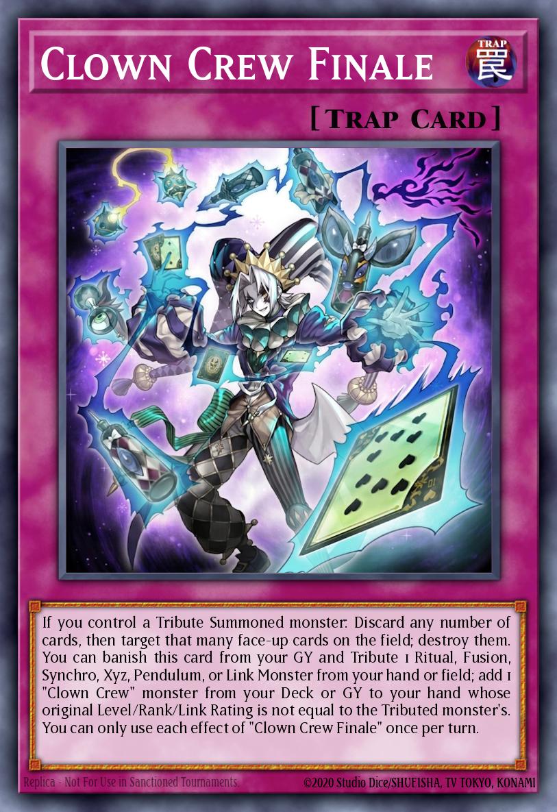 Clown Crew Finale Yu-Gi-Oh card