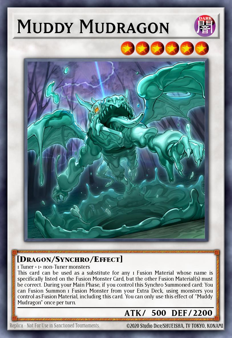 Muddy Mudragon Yu-Gi-Oh card