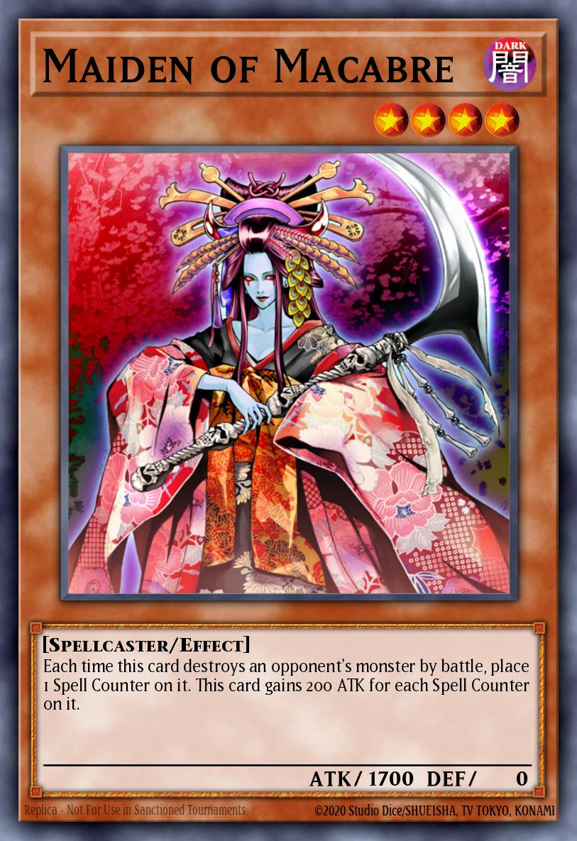 Maiden of Macabre Yu-Gi-Oh card